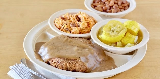 Country Fried Steak & 3 Sides Plate