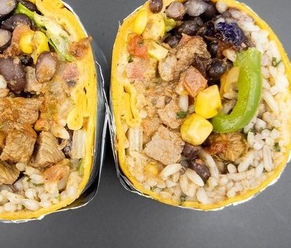 Steak Guisado Burrito