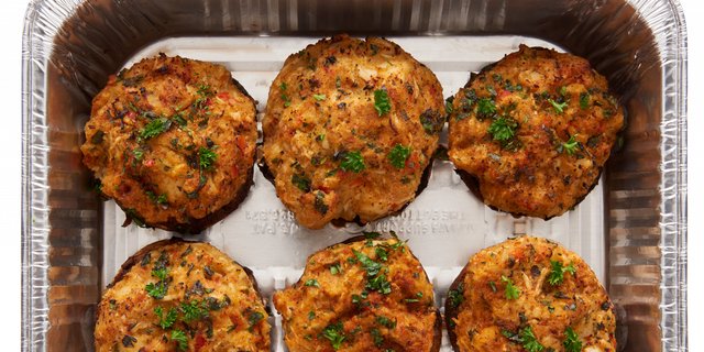 Crab Stuffed Mushrooms Entree