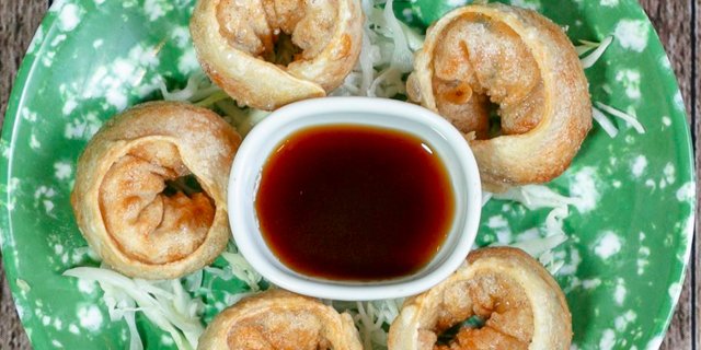 Kimchi Dumplings