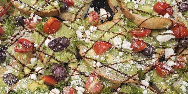 Greek Avacado Toast