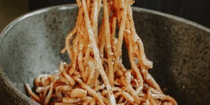 Garlic Noodles W/Shrimp