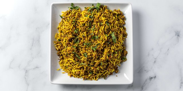 Bhurji Pulav Tray