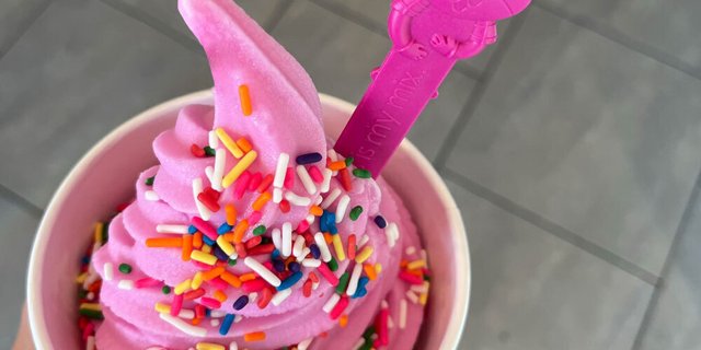 Strawberry No Sugar Added Frozen Yogurt