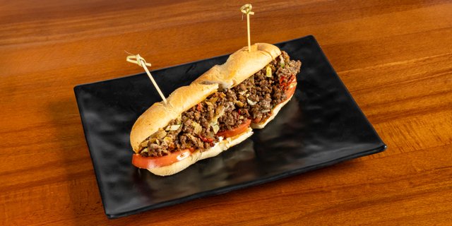 The Katakat Chopped Cheese Burger