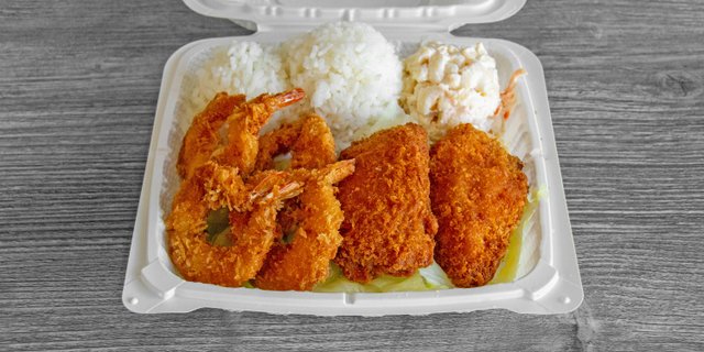 Shrimp & Island White Fish Combo