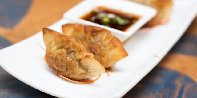 Pan-Seared Squash Potstickers