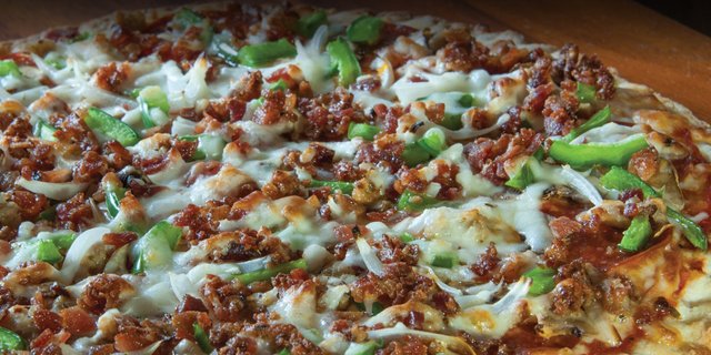 The Works Traditional Large Pizza