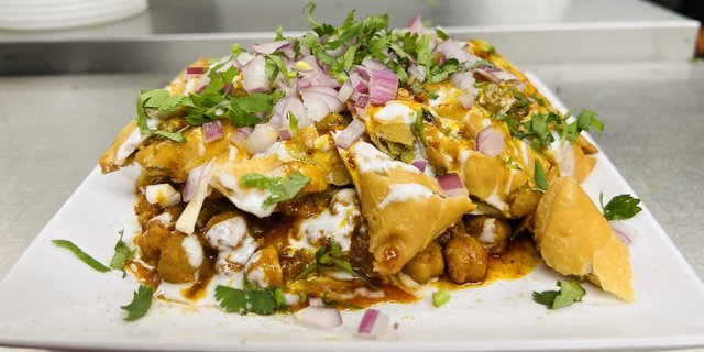 Samosa Chaat