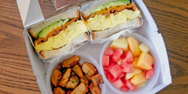 Gluten-Free Breakfast Sandwich Box