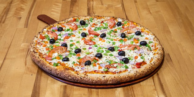 Greek Veggie Pizza