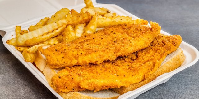 Fried Flounder Combo