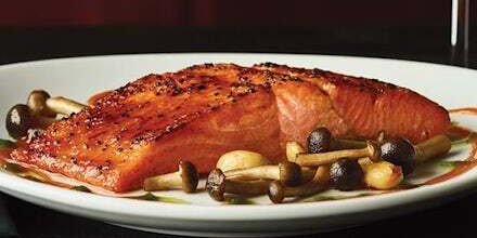 Barbecue Salmon Fillet Boxed Lunch