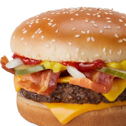 Bacon Quarter Pounder w/ Cheese Burger