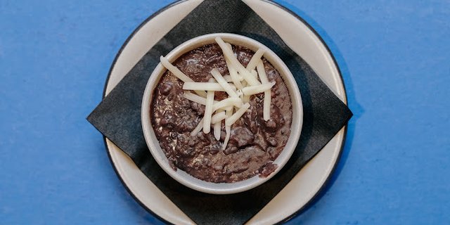 Black refried Beans