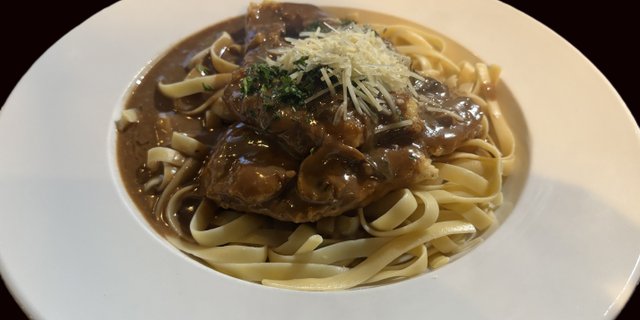 Pasta & Chicken Marsala
