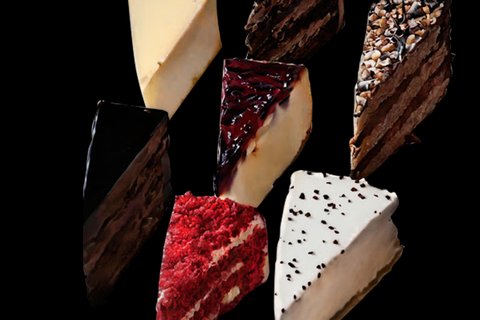 Cake Slice 6-Pack