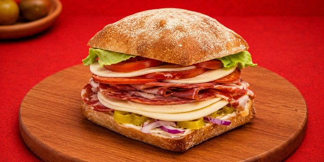 Stacked Italian Sandwich