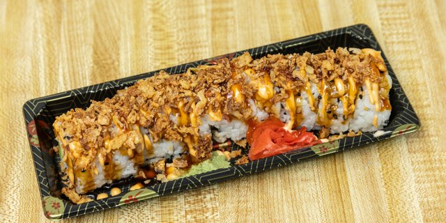 Crunchy Salmon Roll