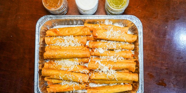 Crispy Taquitos de Papa