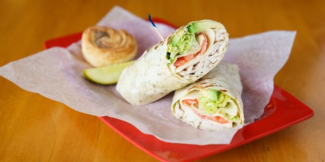 Turkey Avocado Wrap Boxed Lunch