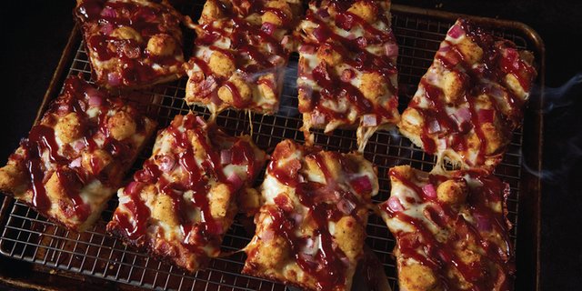 Popcorn BBQ Chicken Party Tray
