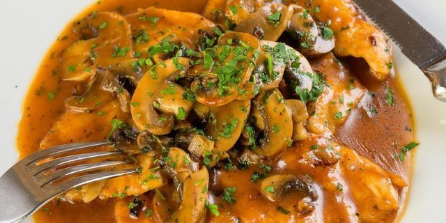 Chicken Marsala