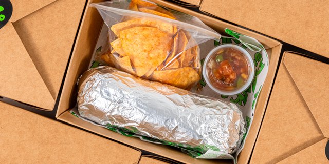 Teriyaki Shrimp Burrito Box