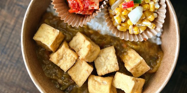 Vegan Individual Organic Tofu Curry