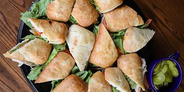 Turkey, Bacon & Cheddar Sandwich Party Platter