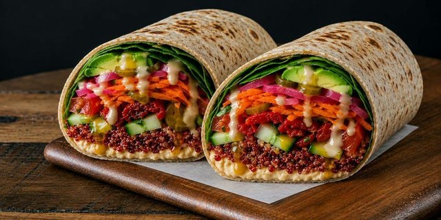 Market Veggie Wrap