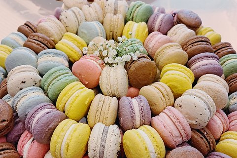 96-Piece Macaron Catering Platter