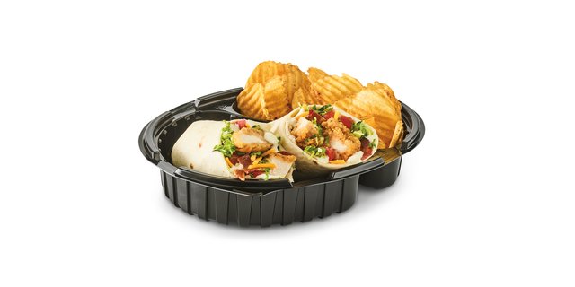 Crispy Chicken Wrap Boxed Meal