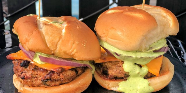 Desi Chicken Sliders