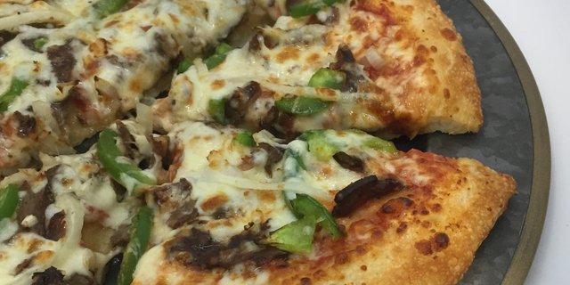 Philly Cheesesteak Pizza