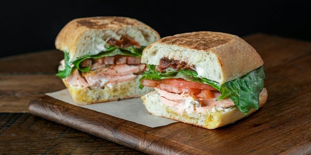 Grilled Salmon BLT