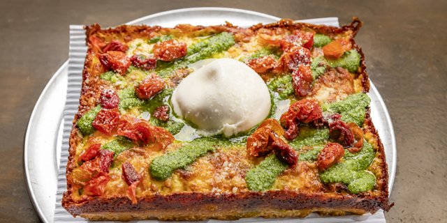 "D.B.M." DTown Burrata Margherita Pizza