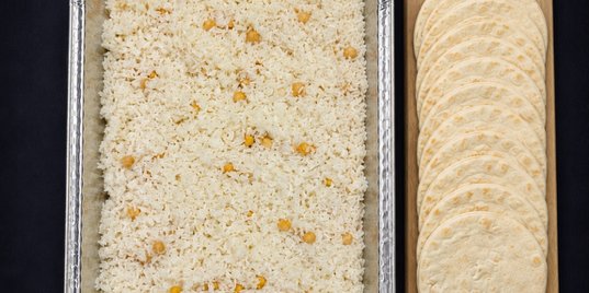 Rice Pilaf Tray