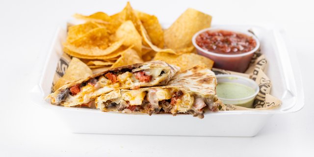 Fluffy Quesadilla Boxed Lunch