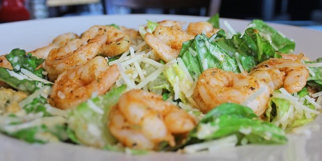 Half Shrimp Caesar