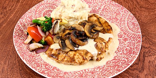Chicken & Mushrooms Meal