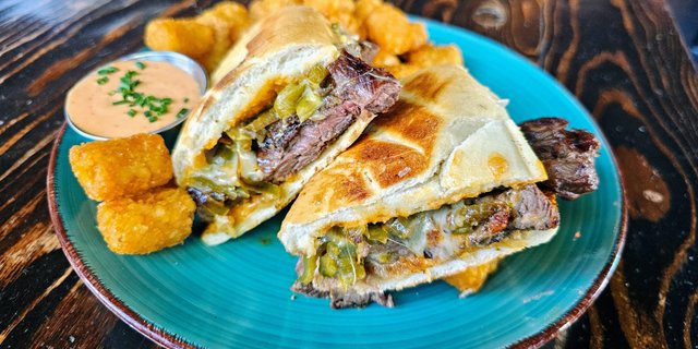 Steak Torta Sandwich