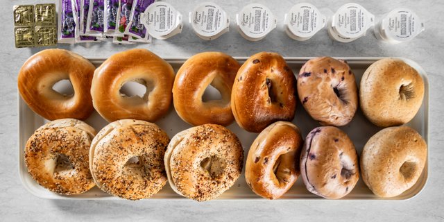 12 Bagels & Condiments Package