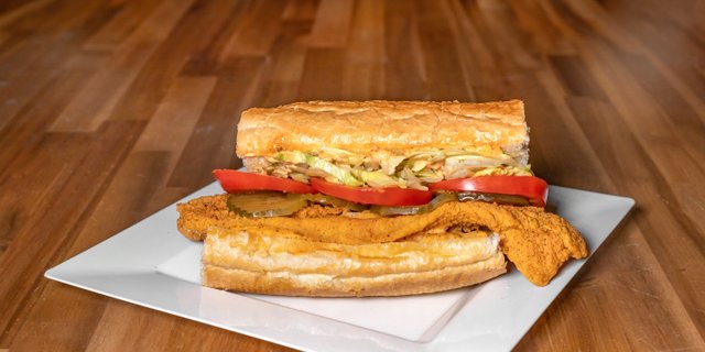 Fish Po'boy Boxed Lunch