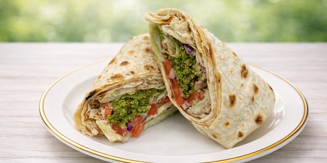 Vegan Falafel Wrap