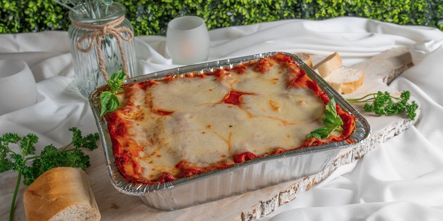 Baked Lasagna W/ Marinara Sauce