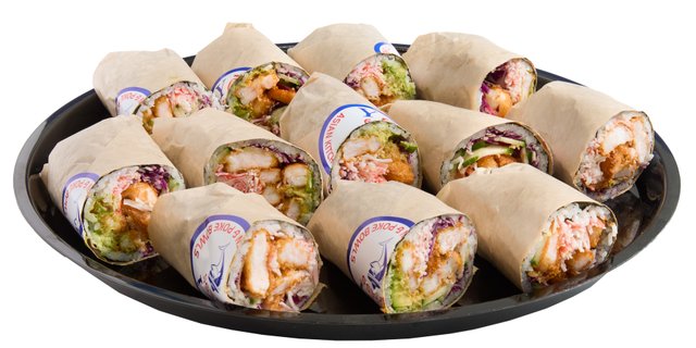Tempura Shrimp Burritos