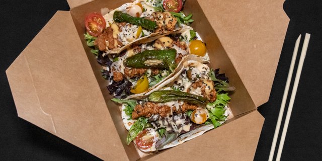 Fried Chicken Tacos Box