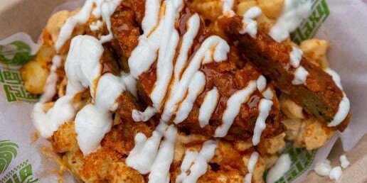 Vegan Buffalo Chick'n & Blue Cheese