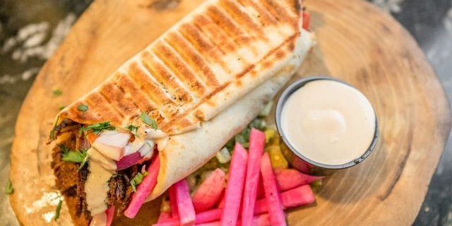 Beef Shawarma Wrap